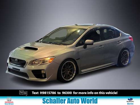 2017 Subaru WRX Premium for sale in CT