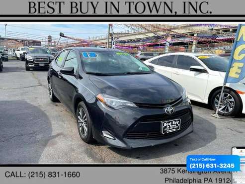 2018 Toyota Corolla LE CVT - - by dealer - vehicle for sale in Philadelphia, PA
