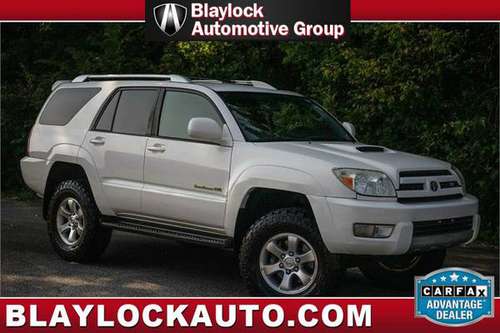 2004 Toyota 4Runner 4X4* ROUGH COUNTRY LIFT* NEW TIRES* CLEAN* NO RUST for sale in High Point, TN