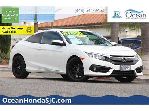 2017 Honda Civic EX-T - coupe - - by dealer - vehicle for sale in San Juan Capistrano , CA