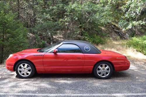 2002 Ford Thunderbird Convertible. ​Extremely Low Miles: for sale in Grants Pass, OR