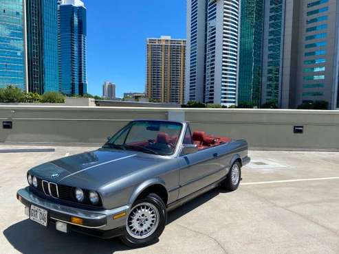 87 BMW 325i Cabrio, 5speed Manual, Very Clean, New Top, Must See e30 for sale in Honolulu, HI