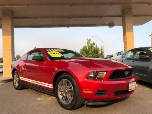 ** 2012 FORD MUSTANG ** WOW! SPORTY - cars & trucks - by dealer -... for sale in Anderson, CA