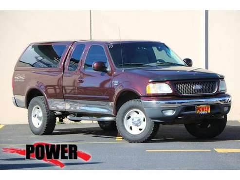 2000 Ford F150 F150 F 150 F-150 truck XLT - Maroon for sale in Newport, OR