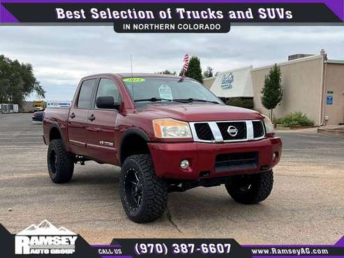 403/mo - 2014 Nissan Titan PRO4X PRO 4 X PRO-4-X PRO 4X PRO-4X for sale in Greeley, CO