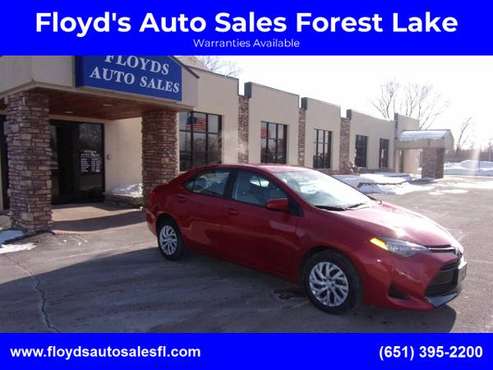 2017 TOYOTA COROLLA LE - - by dealer - vehicle for sale in Forest Lake, MN