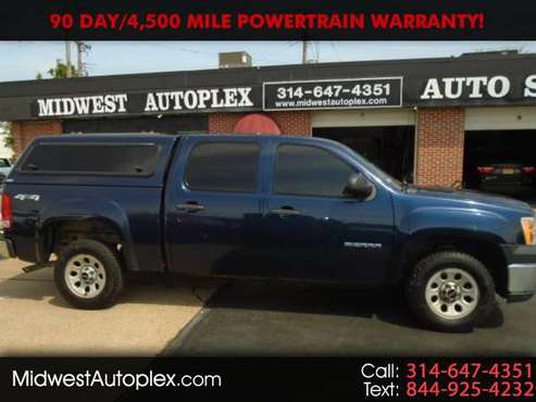 2012 GMC Sierra Crew Cab 4WD 150k mi 1 owner No Rust Tow Topper for sale in Maplewood, MO