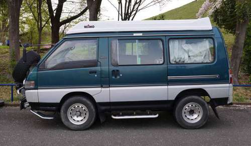 1994 Mitsubishi Delica Super Exceed 4WD Reimo Poptop Camper - cars & for sale in Taos Ski Valley, NM