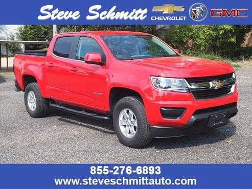 2017 Chevrolet Colorado Work Truck Crew Cab RWD for sale in Highland, IL