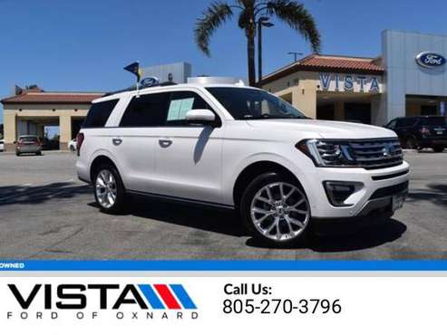 2018 Ford Expedition Limited hatchback WHITE PLATINUM - cars & for sale in Oxnard, CA