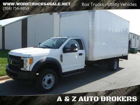 2017 F450 BOX TRUCK 16FT W/LIFTGATE - - by dealer for sale in Charlotte, SC