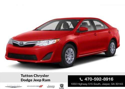 Used 2012 Toyota Camry FWD 4dr Car LE - - by dealer for sale in Jasper, GA