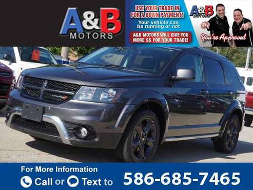 2018 Dodge Journey Crossroad AWD suv Gray for sale in Roseville, MI