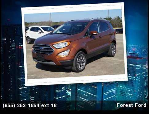 2020 Ford EcoSport Titanium - - by dealer - vehicle for sale in Forest, MS