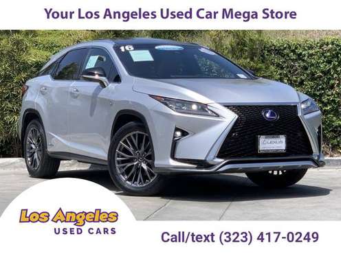 2016 Lexus RX 450h F Sport Great Internet Deals On All Inventory for sale in Cerritos, CA