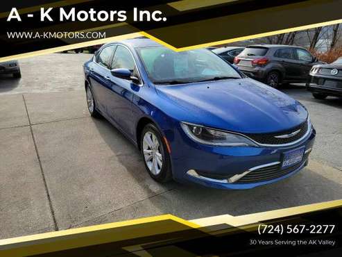 2015 Chrysler 200 Limited 4dr Sedan EVERYONE IS APPROVED! - cars & for sale in Vandergrift, PA