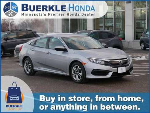 2018 Honda Civic Sedan LX - - by dealer - vehicle for sale in VADNAIS HEIGHTS, MN