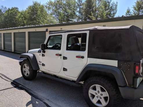 2008 Jeep Wrangler Unlimited X 6 speed for sale in Thornton, VT