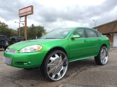 2010 Chevrolet Impala with 30" wheels for sale in Baxter, MN