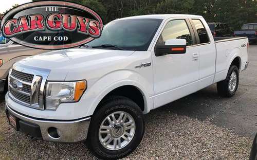 2010 Ford F-150 Lariat 4x4 4dr SuperCab Styleside 6.5 ft. SB < for sale in Hyannis, MA