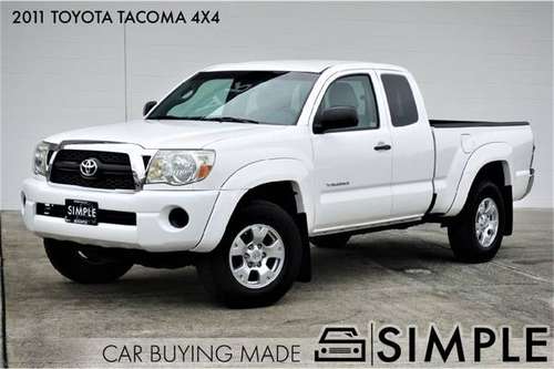 2011 Toyota Tacoma 4WD Access I4 MT - - by dealer for sale in Oak Harbor, WA