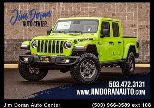 2021 Jeep Gladiator Rubicon - - by dealer - vehicle for sale in McMinnville, OR