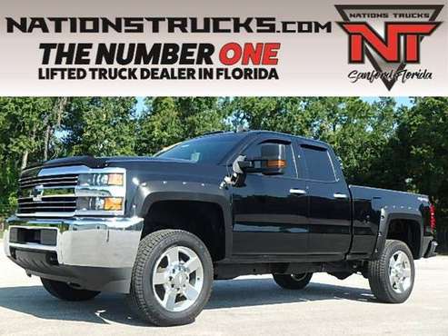 2016 CHEVY 2500HD Double Cab 4X4 - LOW MILES for sale in Sanford, FL