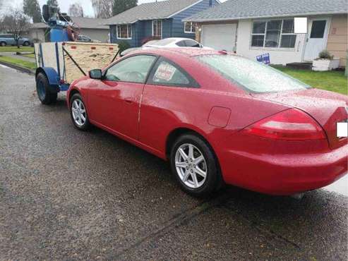 2004 honda accord exl coupe red - cars & trucks - by owner - vehicle... for sale in Woodland, OR