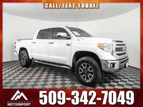 2017 *Toyota Tundra* 1794 Edition TRD Off Road 4x4 - cars & trucks -... for sale in Spokane Valley, WA