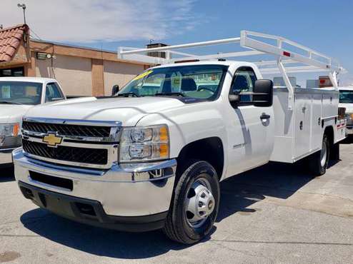 2011 CHEVY 3500 12' CONTRACTORS UTILITY TRUCK "58K MILES" A RARE FIND! for sale in Las Vegas, CA