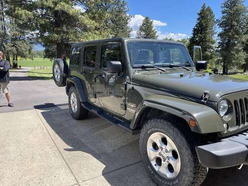 2015 Jeep Wrangler Sahara Unlimited for sale in Kalispell, MT