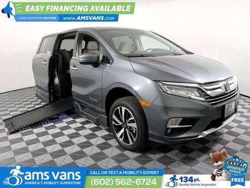 2019 Honda Odyssey - Wheelchair Handicap Van - cars & trucks - by... for sale in Phoenix, AZ