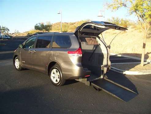 2013 Toyota Sienna Wheelchair Handicap Mobility Van - cars & trucks... for sale in Phoenix, CA