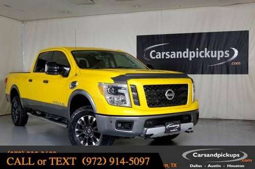 2016 Nissan Titan XD PRO-4X - RAM, FORD, CHEVY, DIESEL, LIFTED 4x4 for sale in Addison, OK