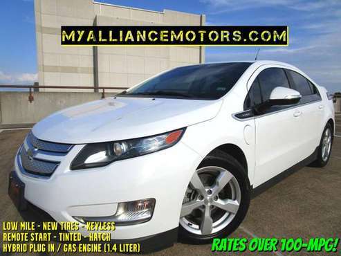 OVER 100-MPG 13 Chevy VOLT (gas/HYBRD) - low miles Prius tesla for sale in Springfield►►myalliancemotors.com, MO