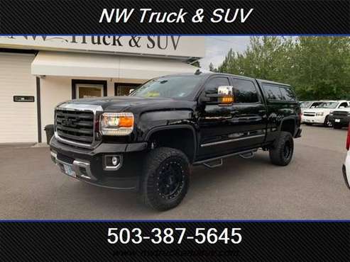 2016 GMC SIERRA 2500HD 4X4 CREW CAB SLT 4WD PICK UP 6.0L V8 FF for sale in Milwaukee, OR