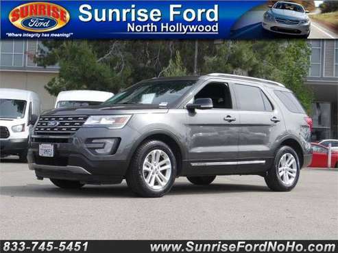 2016 Ford Explorer FWD 4DR XLT * CALL TODAY .. DRIVE TODAY! O.A.D. * for sale in North Hollywood, CA