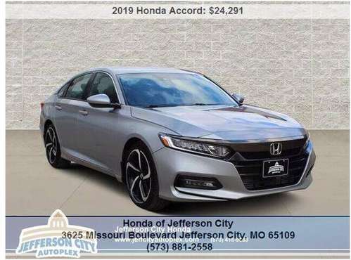 2019 Honda Accord Sport - cars & trucks - by dealer - vehicle... for sale in Jefferson City, MO