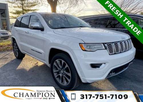 2017 Jeep Grand Cherokee 4WD 4D Sport Utility / SUV Overland - cars... for sale in Indianapolis, IN