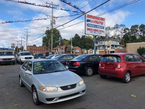 2001 Toyota Corolla (1 Owner, 80K, 4Cyl, AT, 4Dr) for sale in Bristol, CT