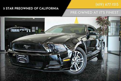 2014 Ford Mustang V6 Premium 2dr Fastback ((/) YOUR JOB IS YOUR... for sale in Chula vista, CA