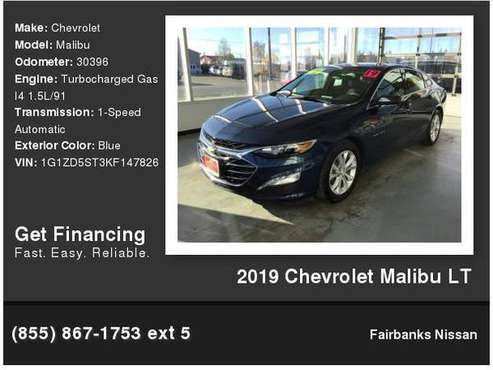 2019 Chevrolet Chevy Malibu Lt - cars & trucks - by dealer - vehicle... for sale in Fairbanks, AK
