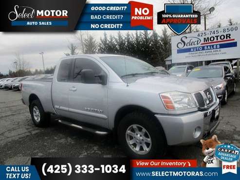 2006 Nissan Titan SEKing CabSB FOR ONLY 231/mo! for sale in Lynnwood, WA
