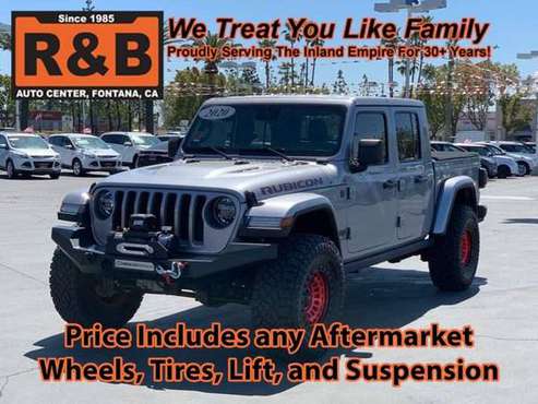 2020 Jeep Gladiator Rubicon - Open 9 - 6, No Contact Delivery Avail for sale in Fontana, CA