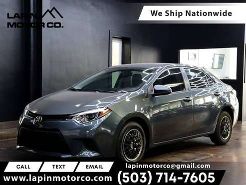 2015 Toyota Corolla L - - by dealer - vehicle for sale in Portland, OR