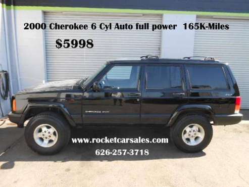 2000 Jeep Cherokee Sport 4dr 4WD SUV TAX SEASON SPECIALS!!!!!! for sale in Covina, CA