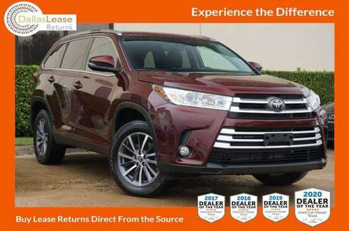 2019 Toyota Highlander XLE *Online Approval*Bad Credit BK ITIN OK* -... for sale in Dallas, TX