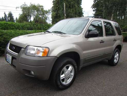 2001 Ford Escape XLT - cars & trucks - by dealer - vehicle... for sale in Shoreline, WA