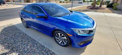 2016 Honda Civic EX sedan 160K Blue for sale in Sun City West, AZ