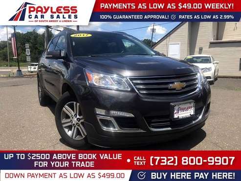 2017 Chevrolet Traverse LT FOR ONLY 467/mo! - - by for sale in south amboy, NJ